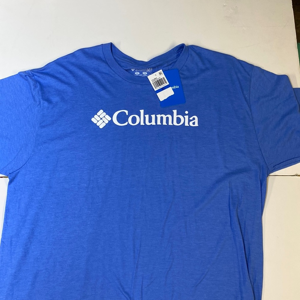 Men’s Columbia Tshirt XL Blue